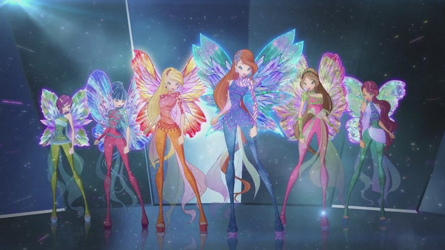 World of Winx: комбинезоны со сверкающими лентами World of Winx: комбинезоны со сверкающими лентами