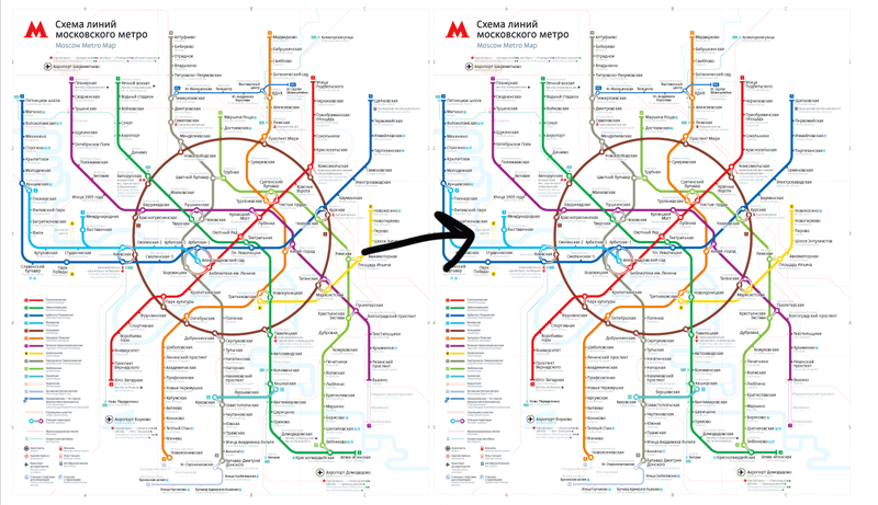 Как нарисовать поезд метро москва