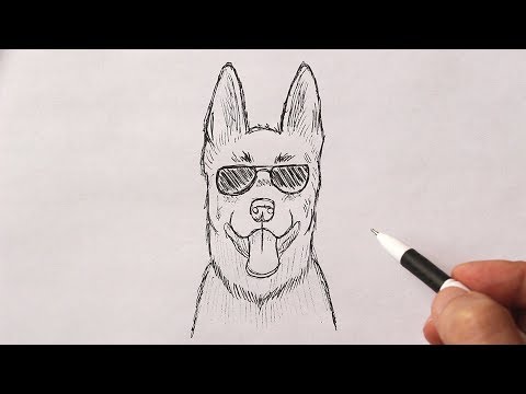 Как нарисовать Собаку легко 