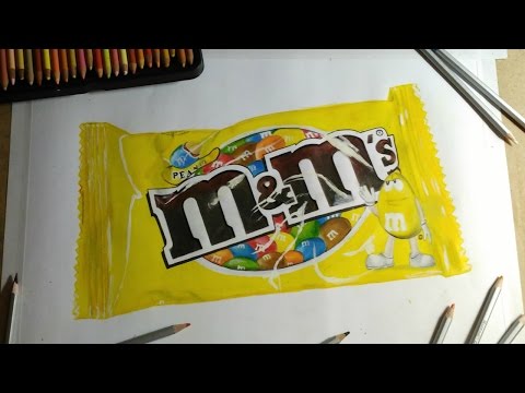 How to draw M&M