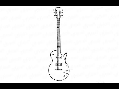 Как нарисовать карандашом рок гитару: инструкция от EvriKak