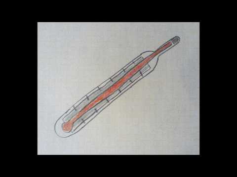 Рисуем градусник - Draw a thermometer - 画一个温度计