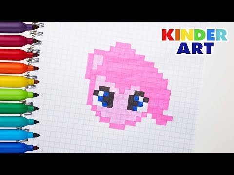 Пони Пинки Пай - Рисунки по клеточкам / Pinkie Pie - Pixel art