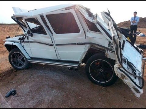 Mercedes-Benz Gelandewagen (G-Class) Crash 