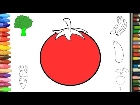 Как нарисовать овощи