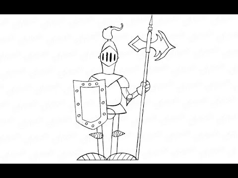 Как нарисовать средневекового рыцаря в доспехах: инструкция от EvriKak