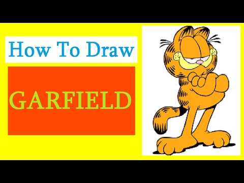 How to Draw a Garfield / Как нарисовать Гарфилда
