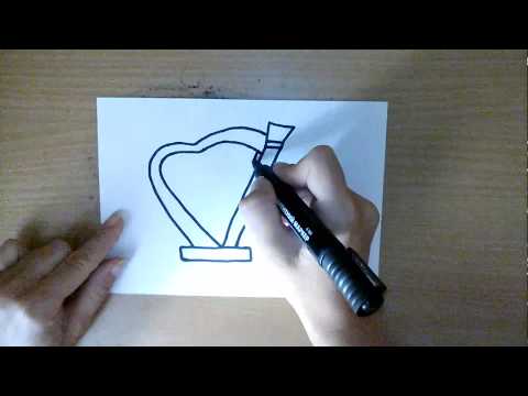 Как нарисовать музыкальный инструмент - How to draw a musical instrument -如何绘制乐器
