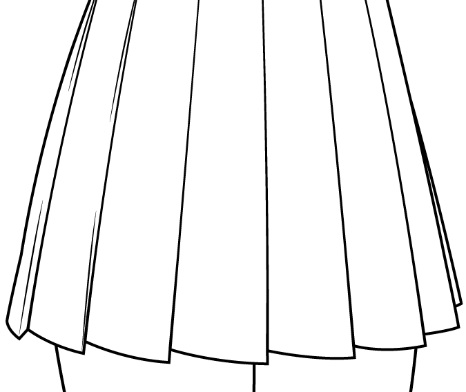 юбка школьницы аниме