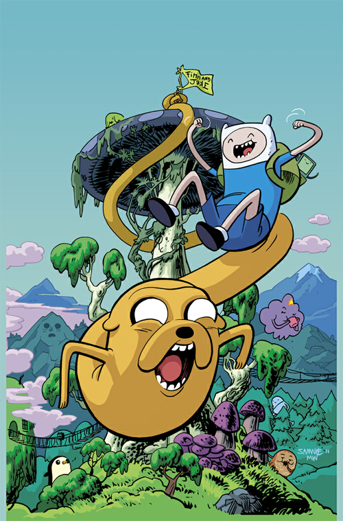 Adventure Time ECCC variant cover