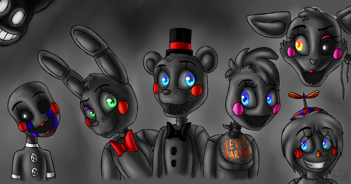 Fnaf что будет если фокси из fnaf 2 станет фонгаем фнаф фокси фонагай 2