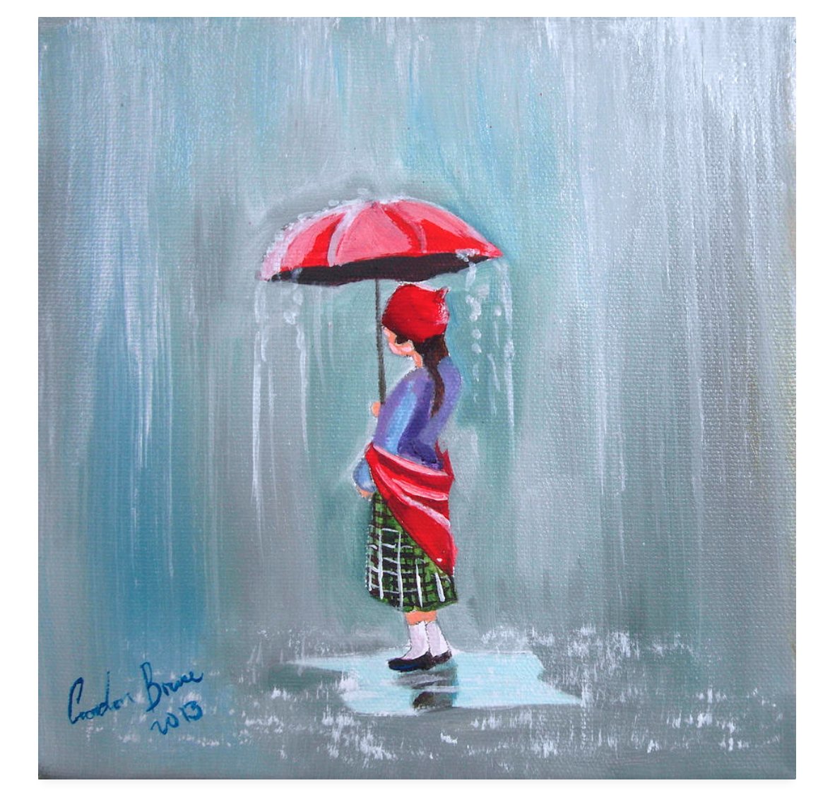 В дождливый день я подходил. Под зонтиком. Девочка под дождем. Девочка с зонтиком. Девочка под зонтиком.