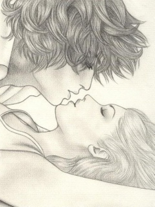 Картинки нарисованные карандашом парень и девушка обнимаются (22)