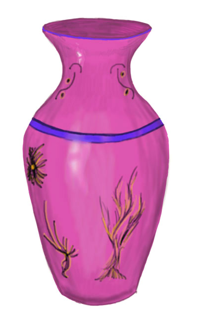 Как нарисовать вазу с осенними листьями поэтапно   подборка (14)