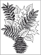 Как нарисовать вазу с осенними листьями поэтапно   подборка (18)