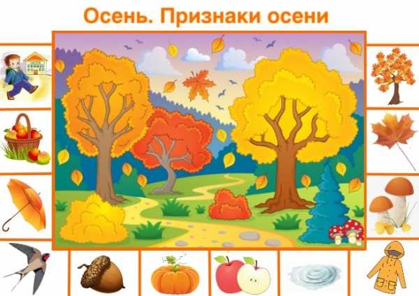 Картинки осень по месяцам для детей детского сада007