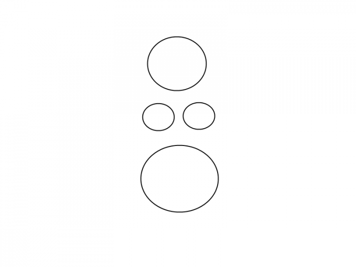 Как нарисовать смешную русалочку, схема 3, шаг 3