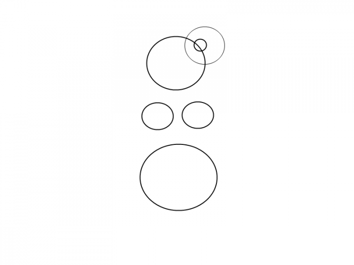Как нарисовать смешную русалочку, схема 3, шаг 4