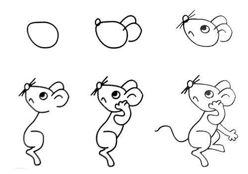 Как нарисовать мышку поэтапно, фото 30