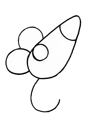 Как нарисовать мышку поэтапно, фото 11