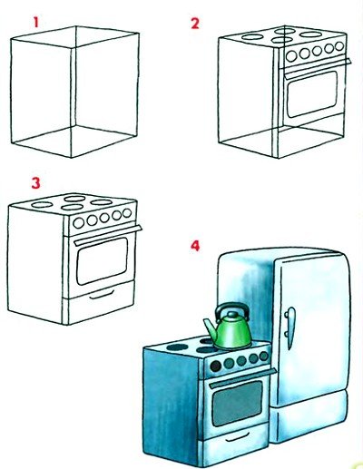 Як намалювати плиту
