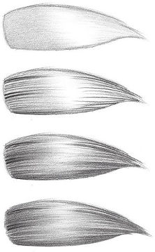 how to draw hair close up RFA