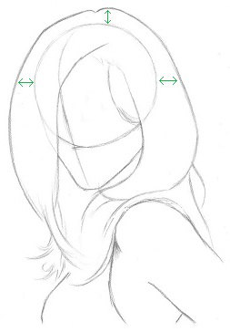 RFA How to Draw Hair Volume
