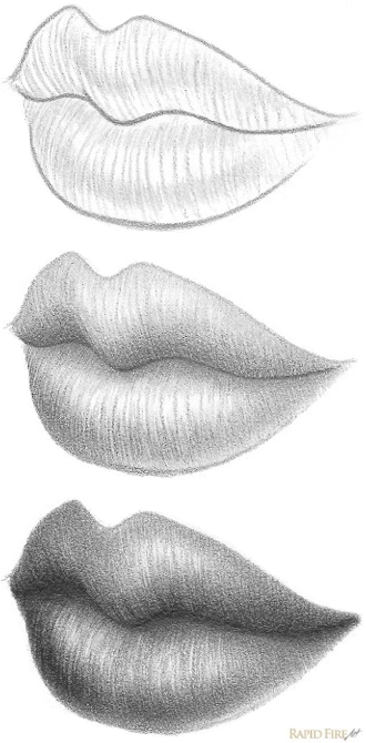 step-8-how-to-draw-three-quarter-lips