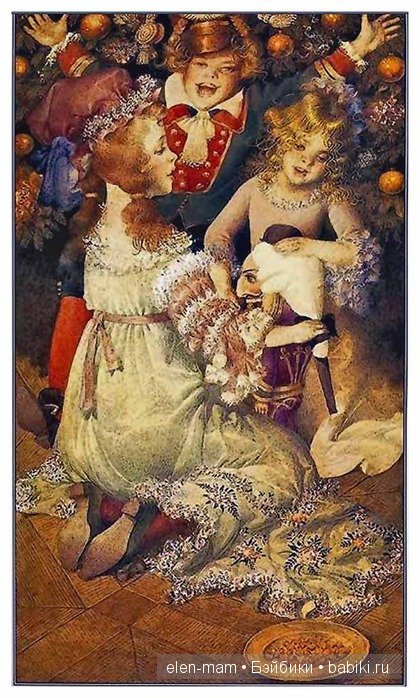 дети около ёлки