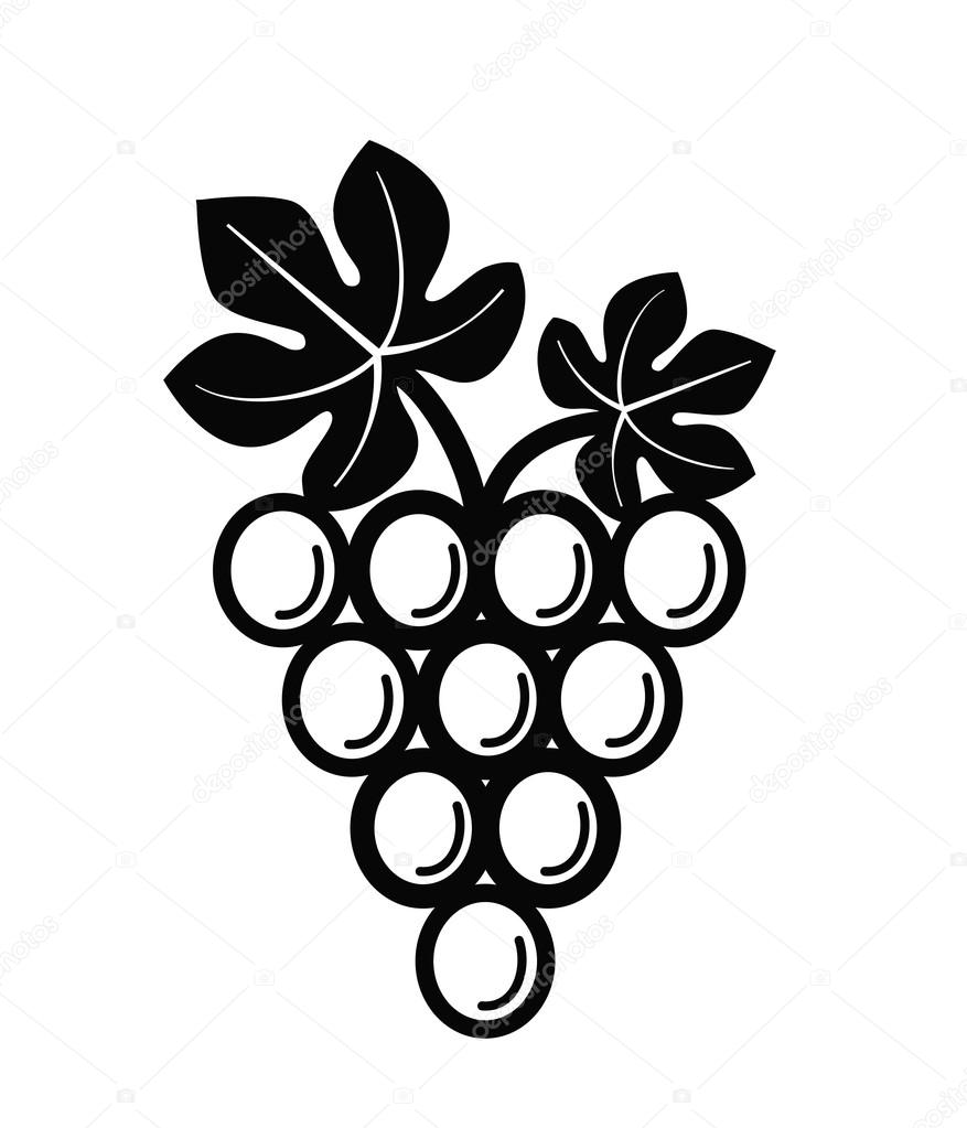 Символ гроздь винограда