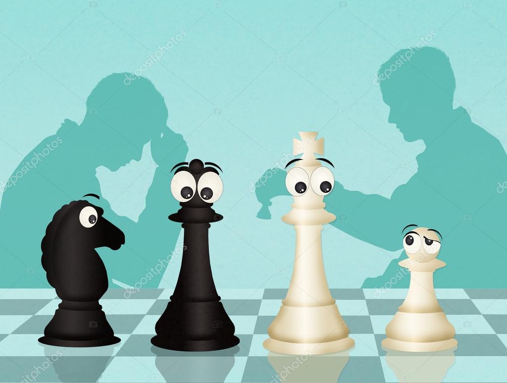 Идея рисунка про шахматы