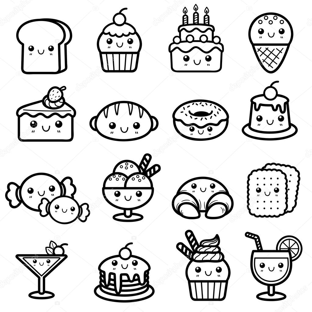 depositphotos 58634315 stock illustration dessert