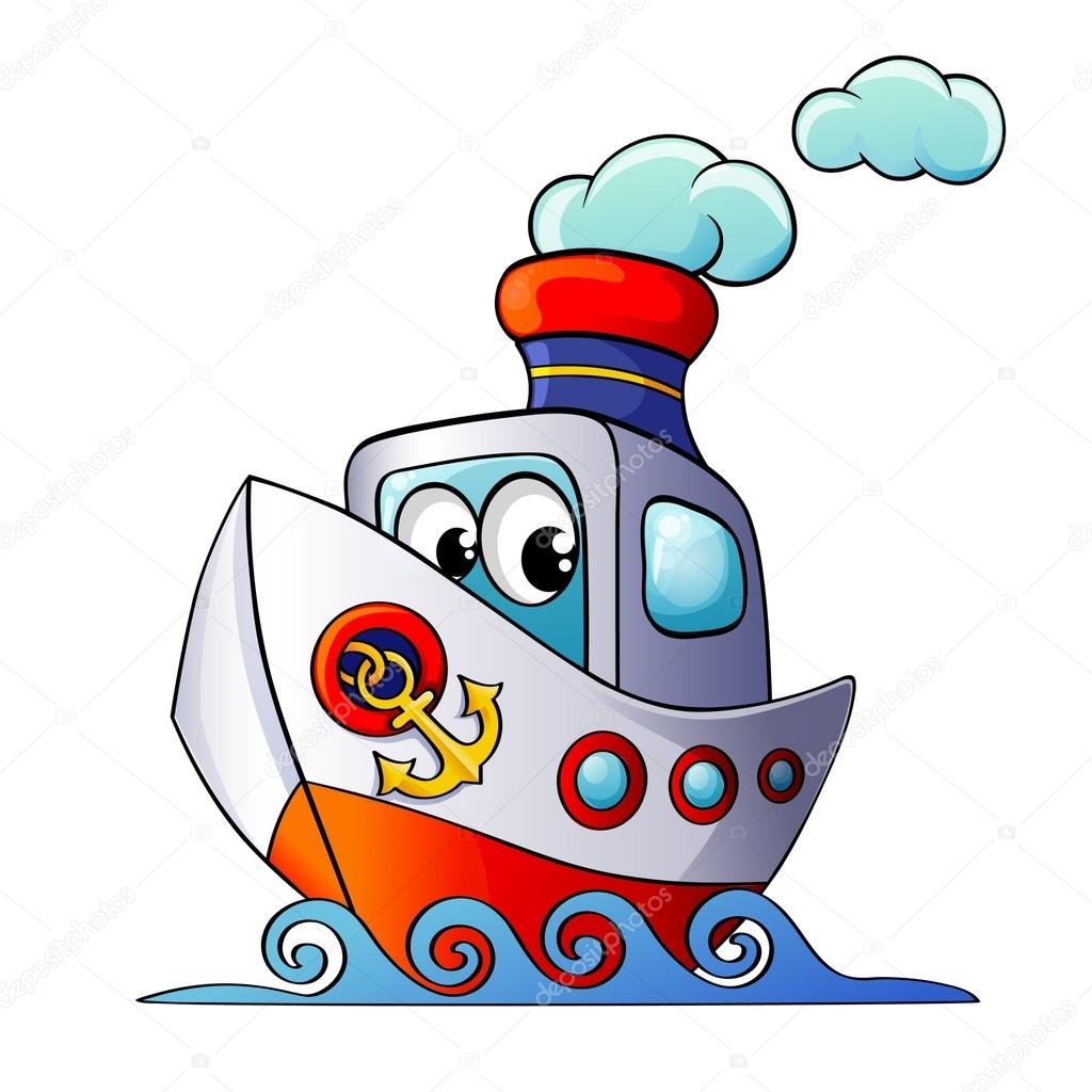 depositphotos 67226603 stock illustration funny cartoon ship