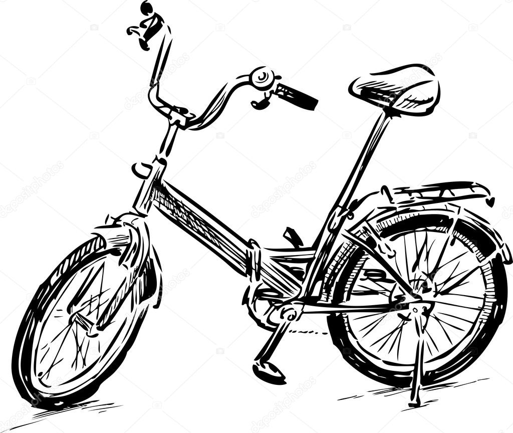 Велосипед схематично