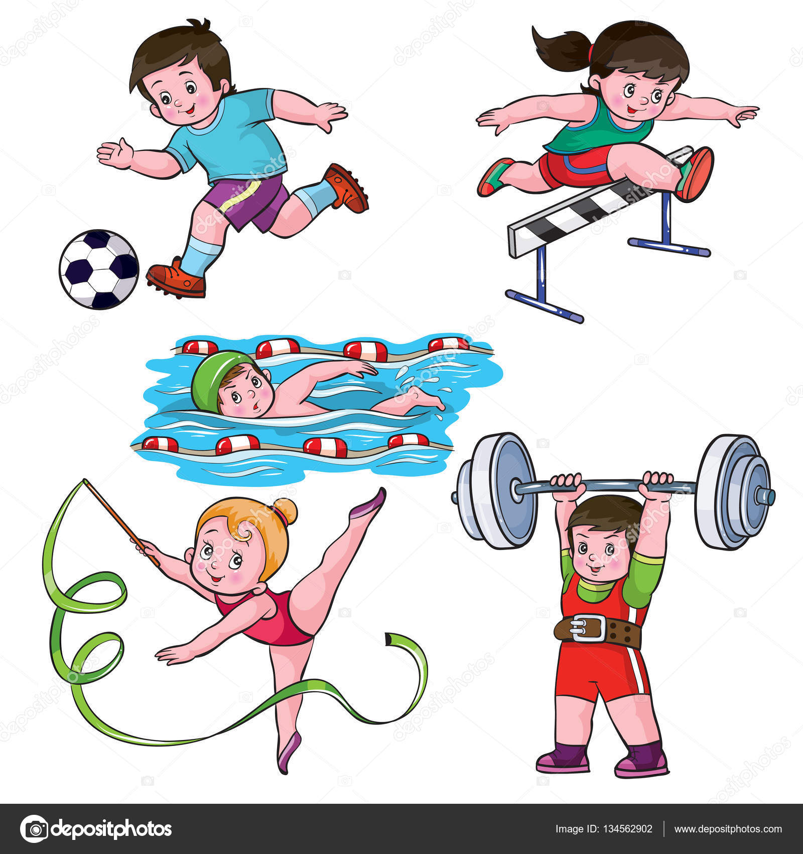 Урок физкультуры картинка для детей