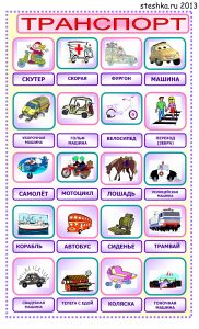 Картинки и игры про машинки для детей