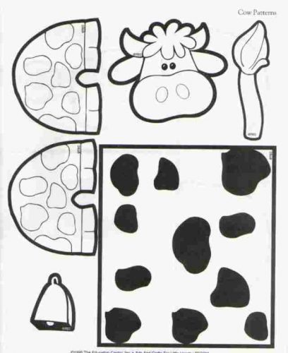 поделка корова2