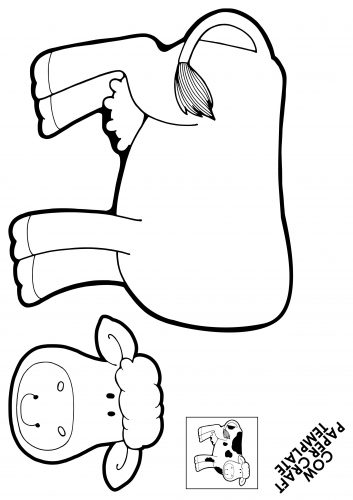 поделка корова1
