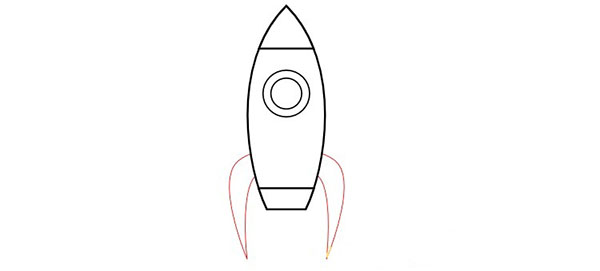 Рисунок на День космонавтики
