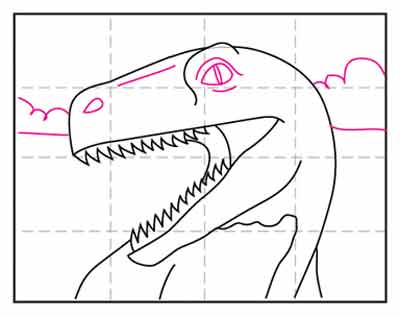 Голова динозавра 8