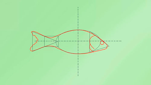 Как легко нарисовать реалистичную рыбку - Шаг 3