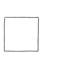 Простой объемный квадрат - Шаг 1: Рисуем квадрат