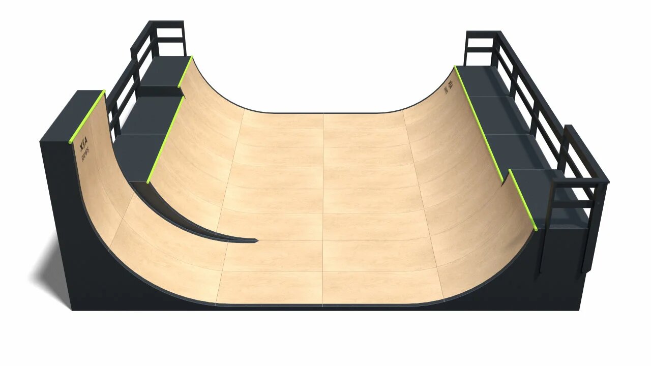 Как нарисовать скейт парк