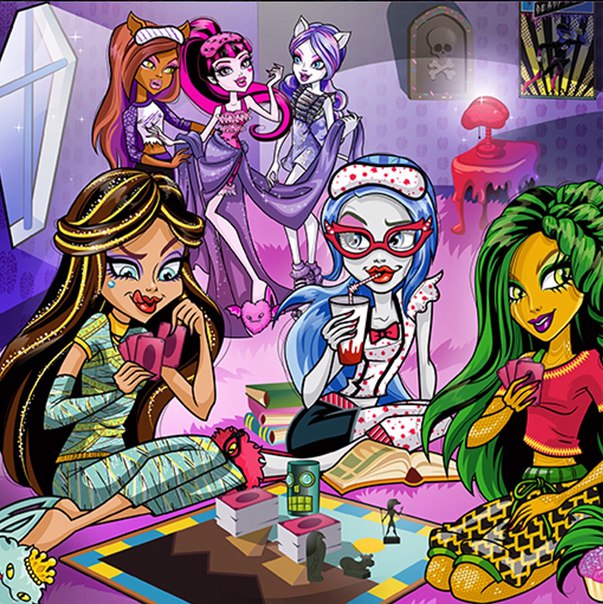 Monster high обои на телефон