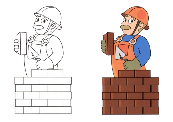 Картинки профессия строитель для детей дошкольного возраста
