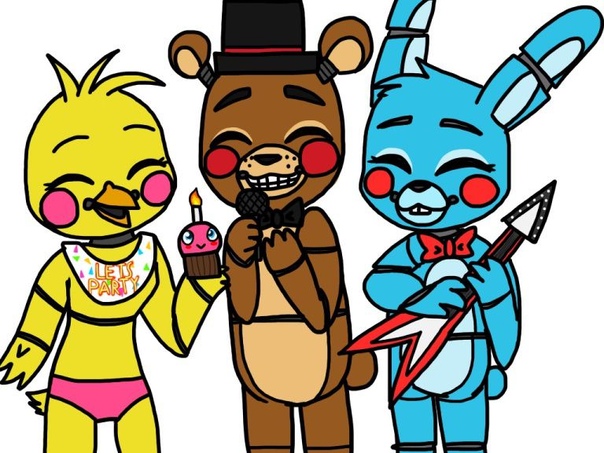 Рисуем мультфильмы 2 fnaf 5