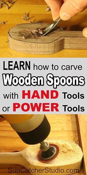 Learn how to carve wooden spoons and spatulas. This fun DIY project can be completed with either power tools or hand tools like a whittling knife and a chisel.