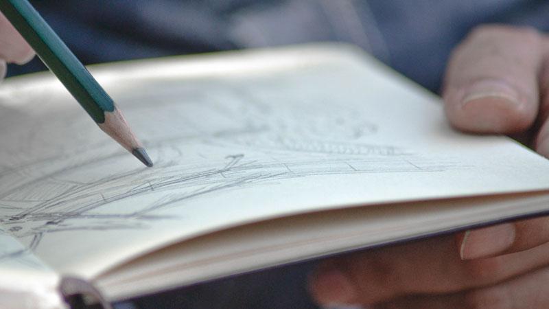 Easy drawing ideas for your sketchbook