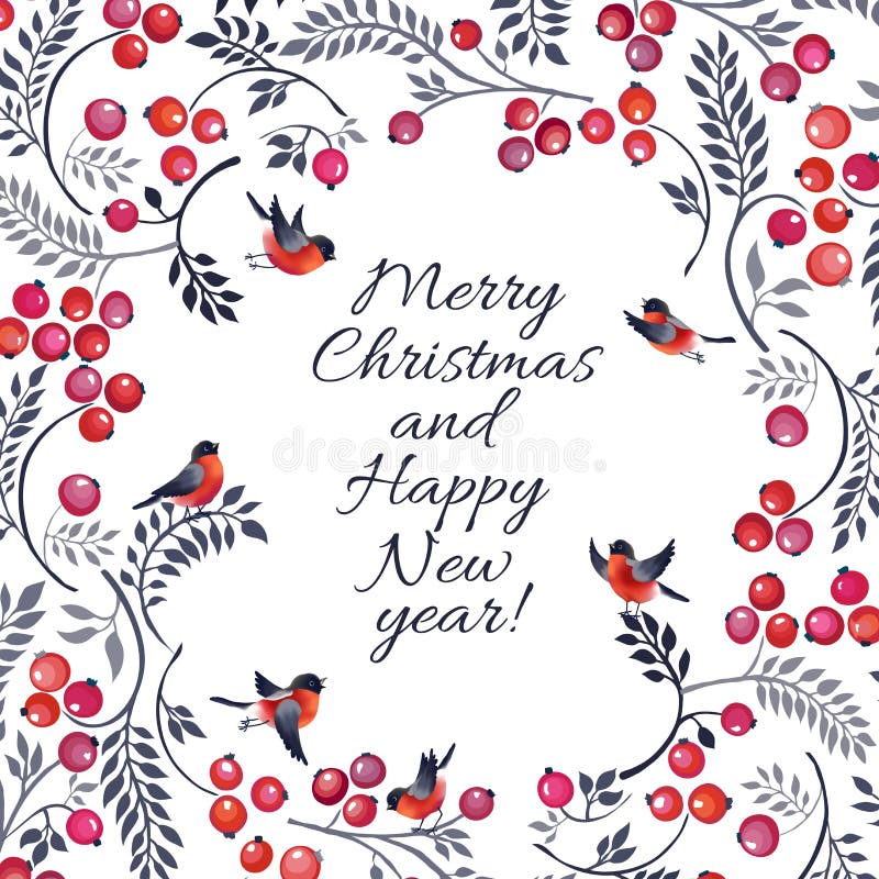 Christmas vector card stock illustration Christmas vector card stock illustration