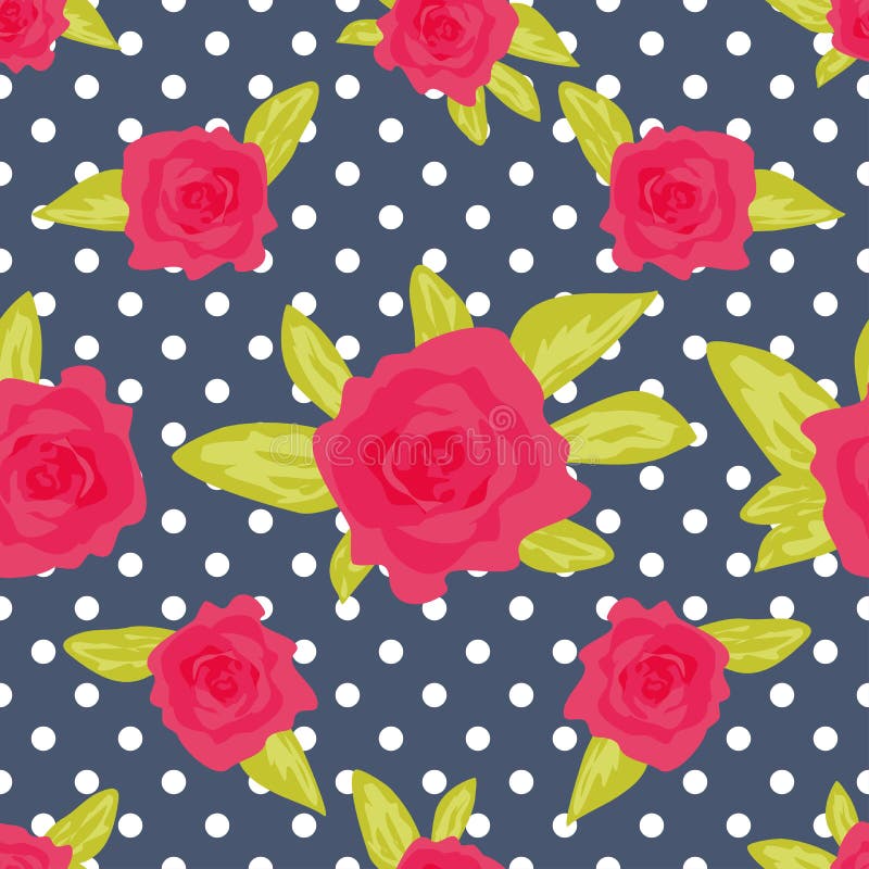 Cute vintage floral pattern. Vector illustration stock illustration Cute vintage floral pattern. Vector illustration stock illustration